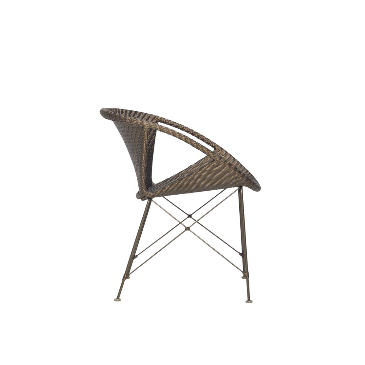 Circular Chair in Wicker <br> VDC 626