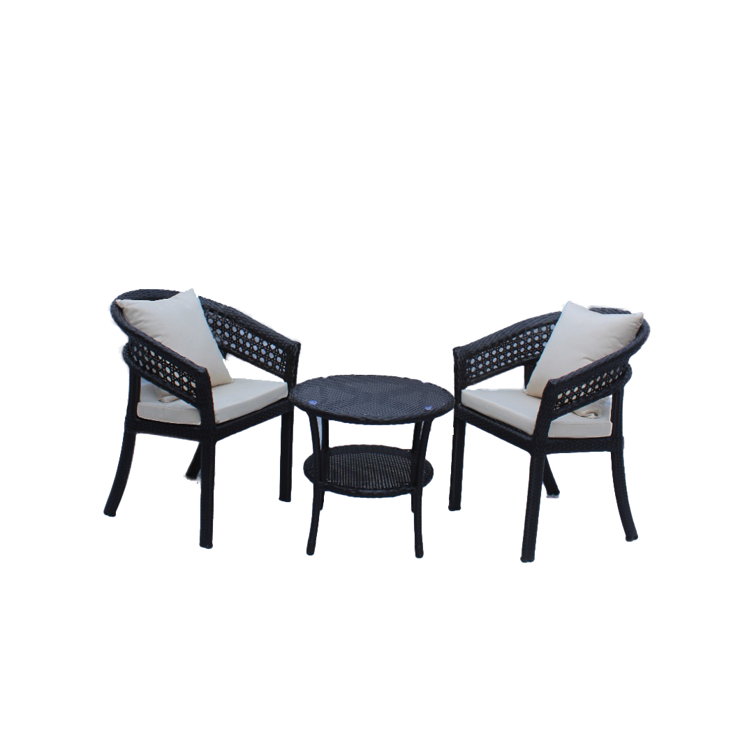 BALCONY CHAIRS AND COFFEE TABLE<br> VDC 618