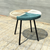 <b>VS 1110</b><br>SIDE TABLE IN ALUMINIUM FRAME AND ROPE