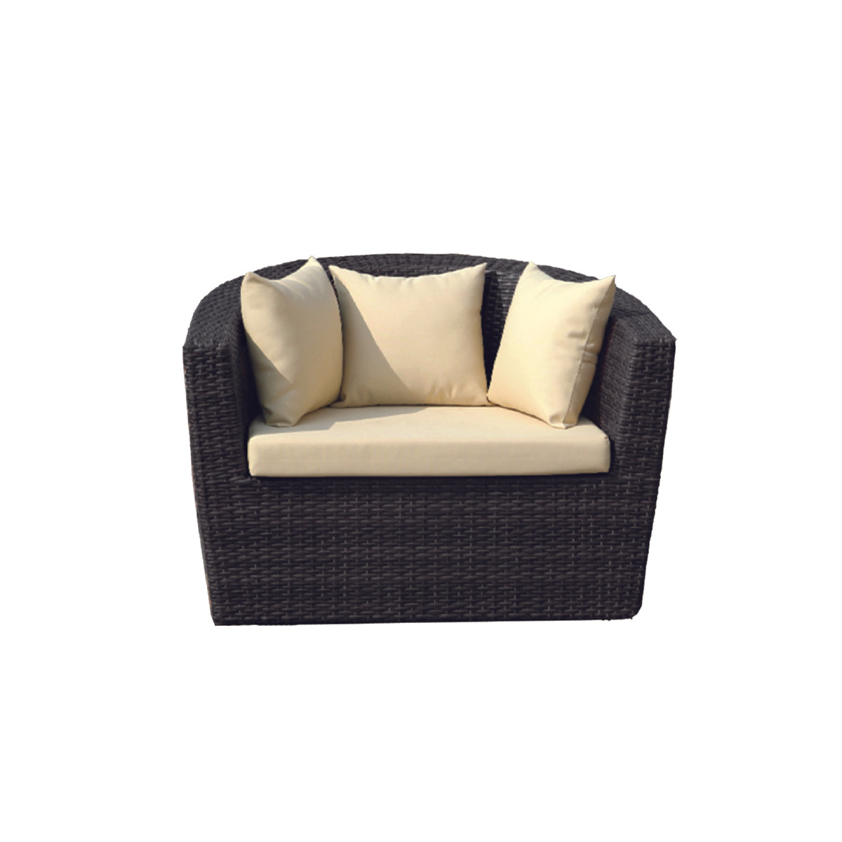Sofa Chairs with Ottoman in Wicker <br> VL 205