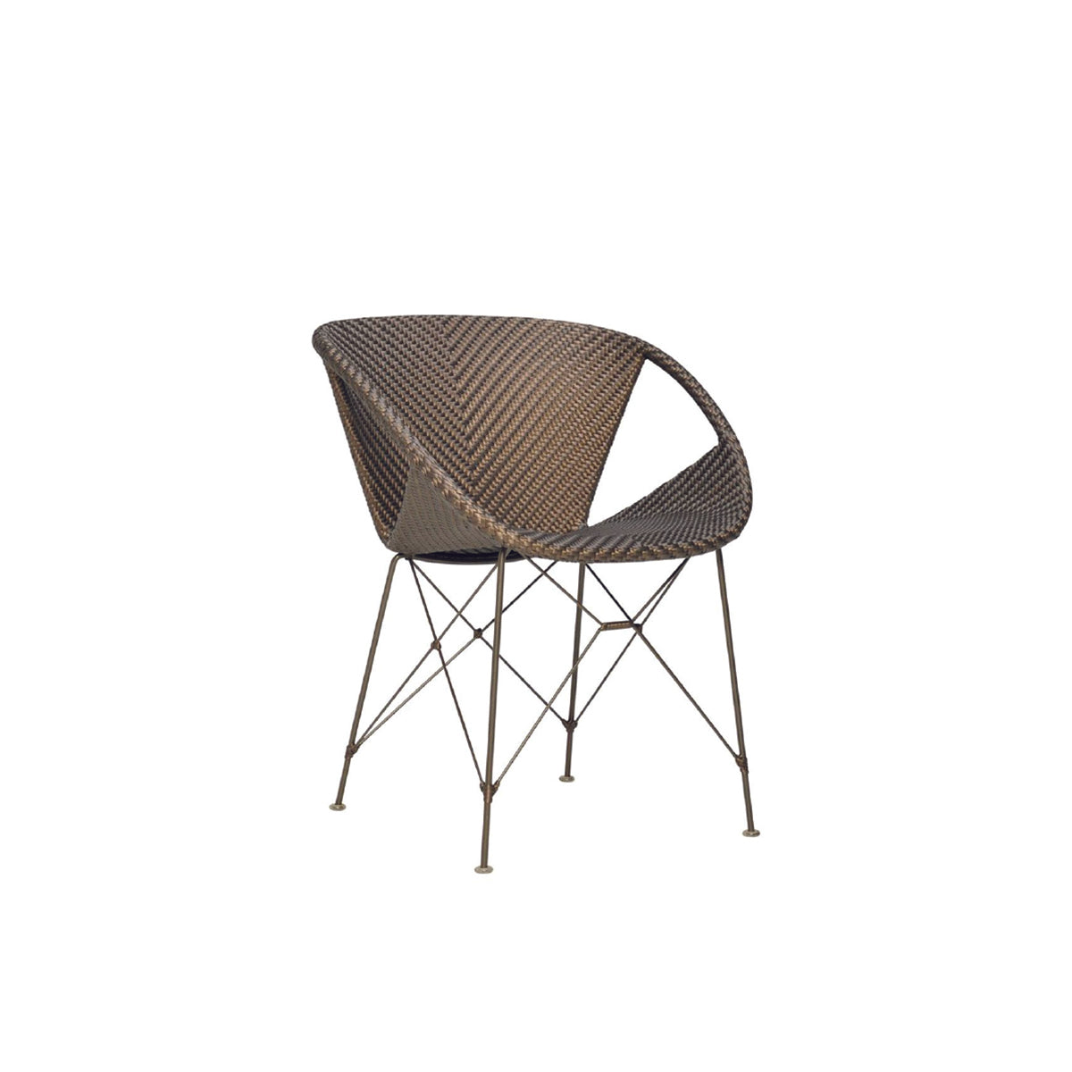 Circular Chair in Wicker <br> VDC 626